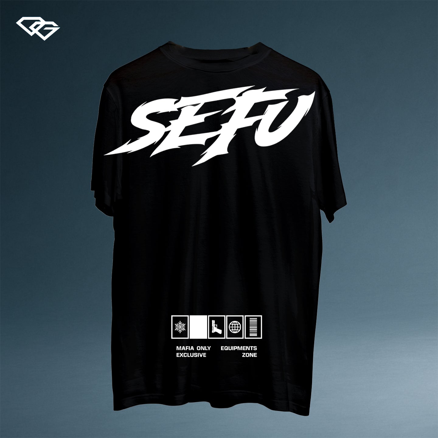 SEFU WHITE GUN T-SHIRT