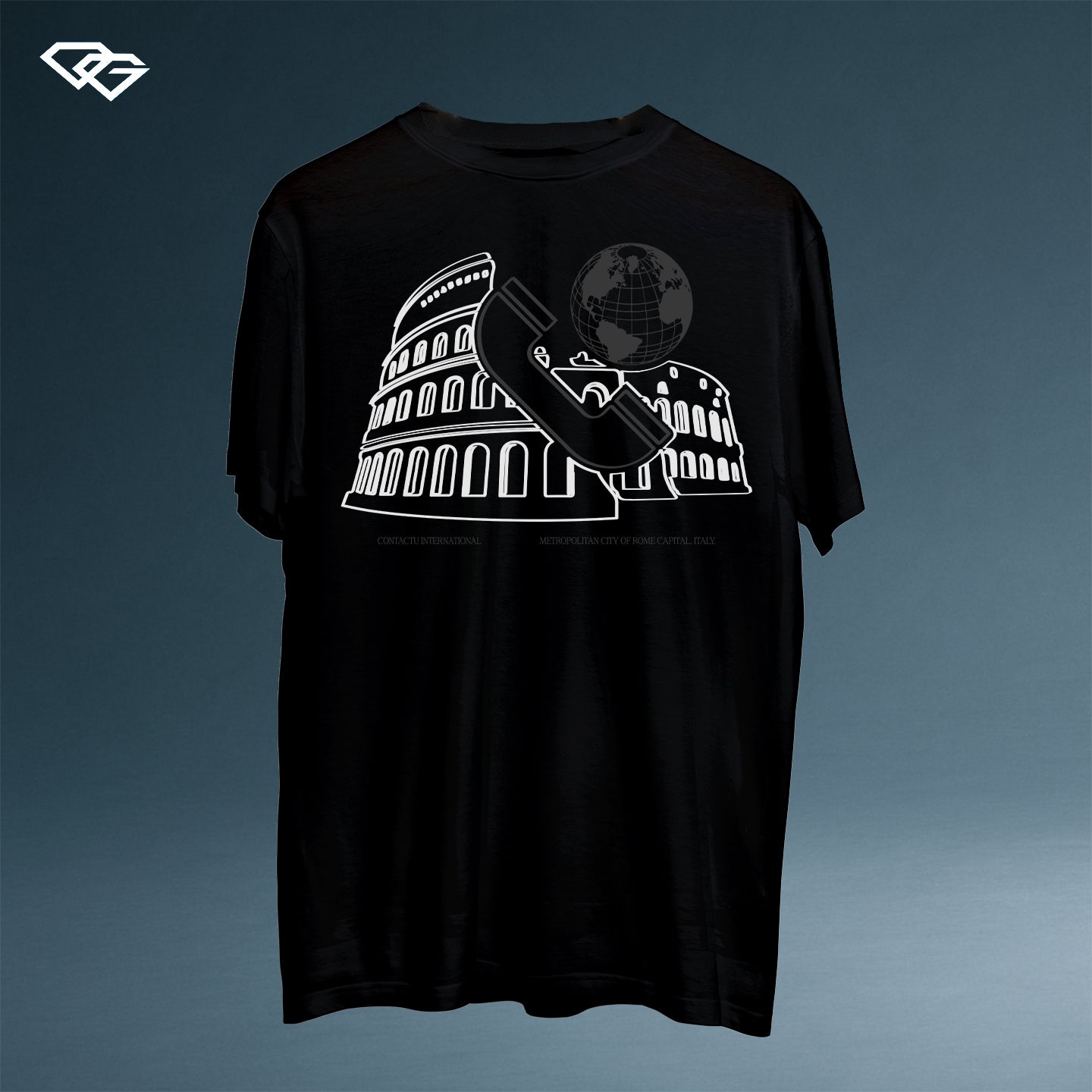 CONTACTU WHITE T-SHIRT