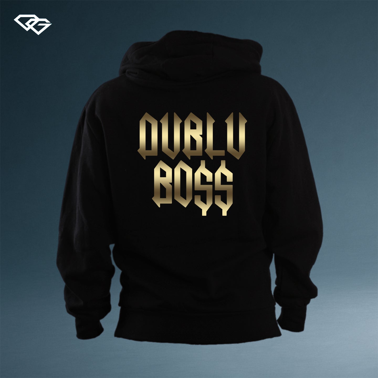 DUBLU BOSS GOLD HOODIE