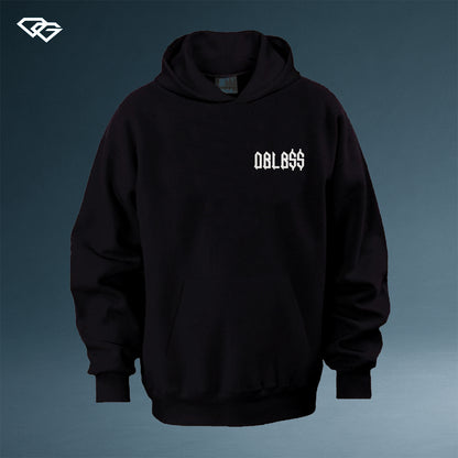 DUBLU BOSS WHITE HOODIE (DISCOUNT)