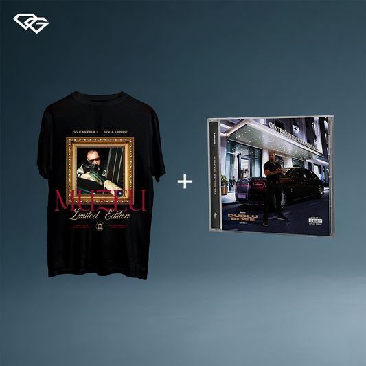 [PREMIUM] MUZEU OG EASTBULL SIEMPRE T-SHIRT + Sticker Pack + ALBUM B2BK (Free CD)