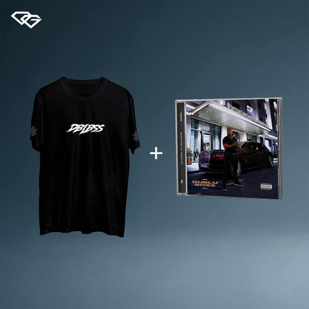 DUBLU BOSS T-SHIRT + Sticker Pack + ALBUM B2BK (Free CD)