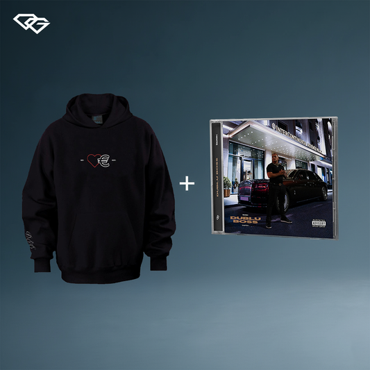 DRAGOSTE SI EURO HOODIE + Sticker Pack + ALBUM B2BK (Free CD)